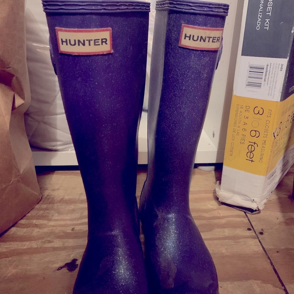 Hunter rain boots